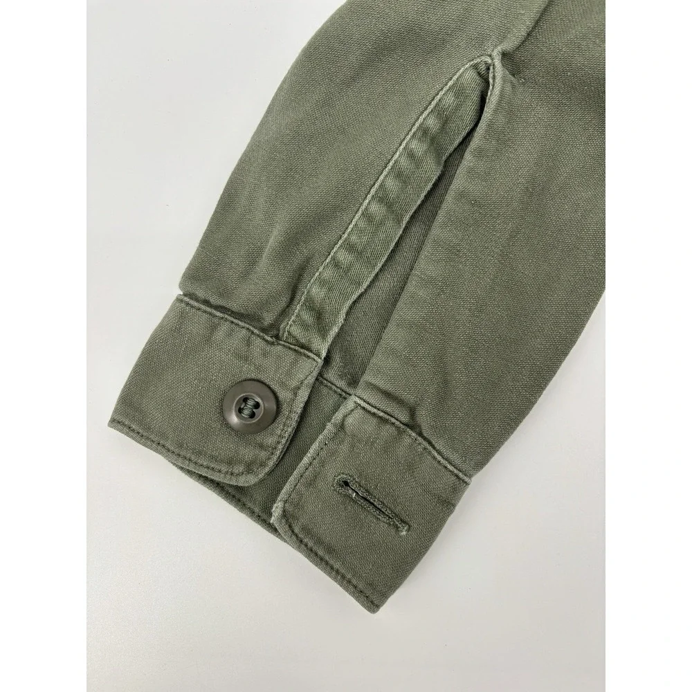 Vietnam Shirt OG-107 Mans Fatigue Cotton Sateen Olive Drab Military Jacket USGI